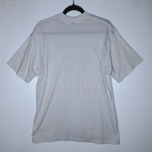 Vintage America Is Free Thanks To Our Veterans T-shirt Single Stitch Gray M/L - Picture 8 of 9